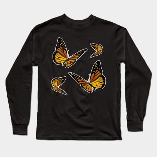 Lovely butterfly cute monarch Long Sleeve T-Shirt